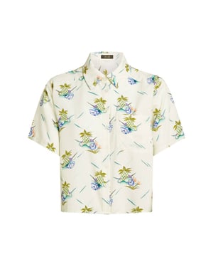 King Louie Blouse korte mouw 10249 evelina