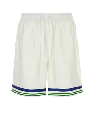 Vita satinbermuda shorts