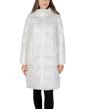 Hooded Puffer Lange Jas