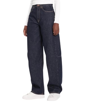 Raka Ben Mörk Tvätt Jeans
