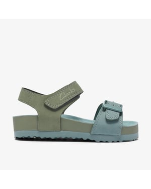 Bali Free T Khaki Combi Sandals