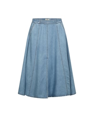 Free Quent milo skirt 208292 light blue denim