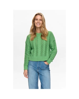 Nümph Numph nuremi pullover 5042 vibrant green