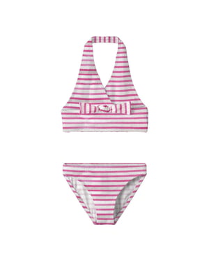 Name It Meisjes bikini set strik nkfzippa gestreept