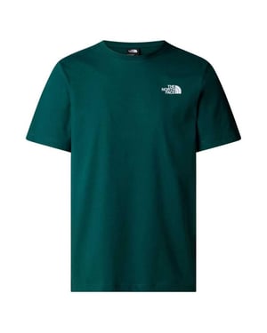 The North Face Redbox T-Shirt Green/Blue