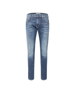 Men's Replay Anbass Slim-Fit Jeans in Blue