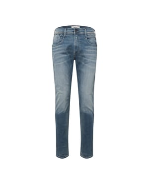Men's Replay Anbass Slim-Fit Jeans in Blue