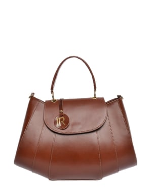 Isabella Rhea Bordeauxrood Rundleer Tas