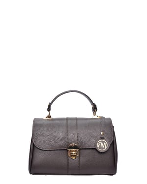 Roberta M Bordeauxrood Rundleer Tas