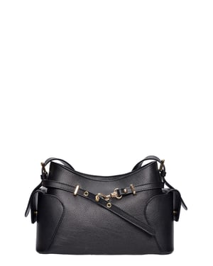 Roberta M Zwart Rundleer Tas