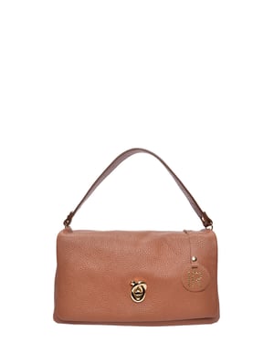 Isabella Rhea Brown Rundleer Tas