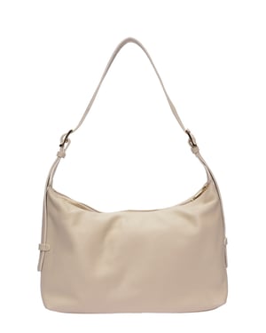 Isabella Rhea Beige Rundleer Tas
