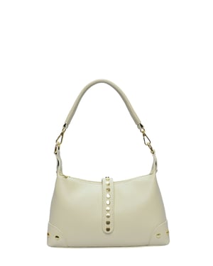 Anna Luchini Beige Rundleer Tas