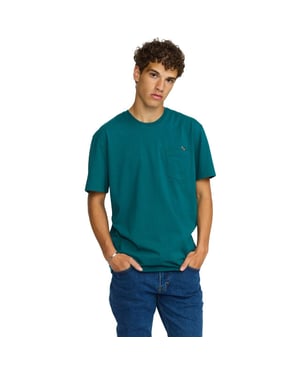 Revolution Application t-shirt dark petrol
