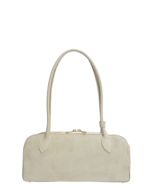 Anna Luchini Beige Rundleer Tas