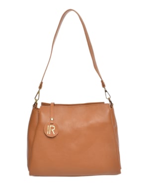 Isabella Rhea Brown Rundleer Tas