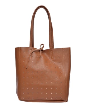 Isabella Rhea Brown Rundleer Tas