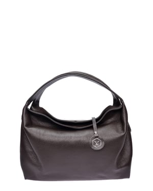 Luisa Vannini Bordeauxrood Rundleer Tas