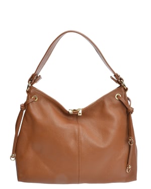 Isabella Rhea Brown Rundleer Tas