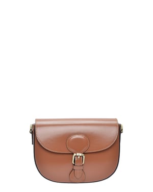 Isabella Rhea Brown Rundleer Tas