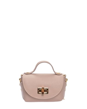 Anna Luchini Rose Rundleer Tas
