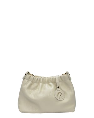 Isabella Rhea Beige Rundleer Tas