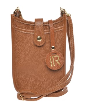 Isabella Rhea Brown Rundleer Tas