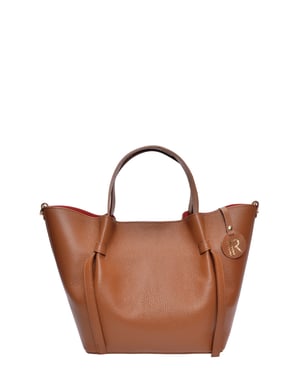 Isabella Rhea Brown Rundleer Tas
