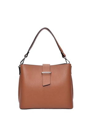 Isabella Rhea Brown Rundleer Tas