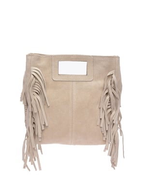 Anna Luchini Beige Rundleer Tas