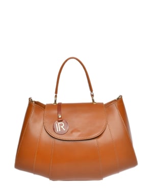 Isabella Rhea Brown Rundleer Tas