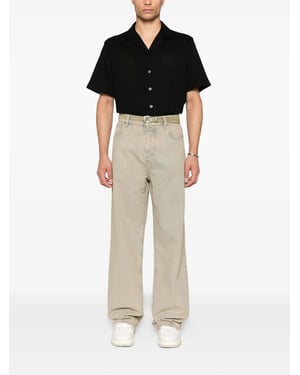 Tvättade Baggy Jeans