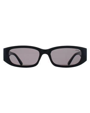 Atum Rectangle Womens Shiny Black Smoke Nyctra