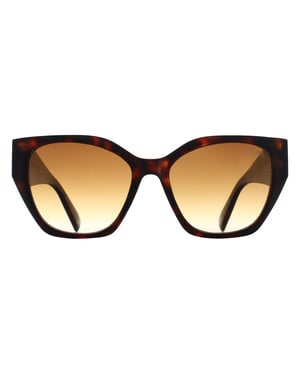 Atum Cat Eye Womens Shiny Brown Tortoise Brown Gradient Zenith