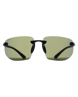 Serengeti Rimless Mens Matte Black PhD 2 555nm Green Polarized Lupton 2.0