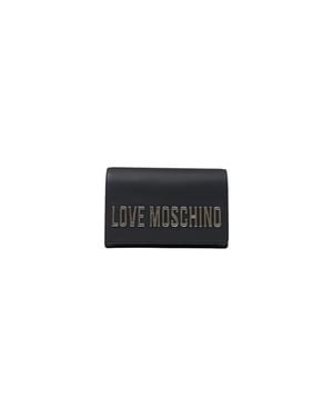 Love Moschino Zwarte Polyethyleen Handtas