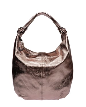 Anna Luchini Brons Rundleer Tas