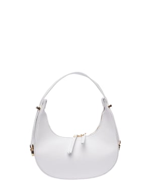 Isabella Rhea Wit Rundleer Tas
