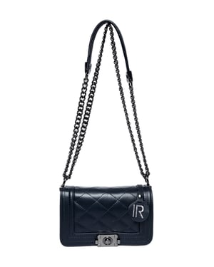 Isabella Rhea Blauw Rundleer Tas