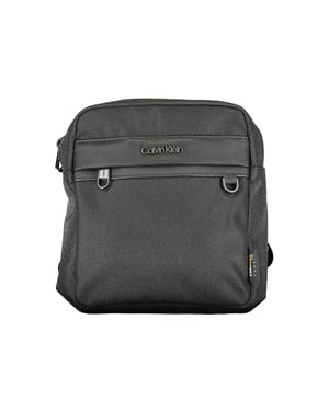 Calvin Klein Nero Polyester Herraxelväska