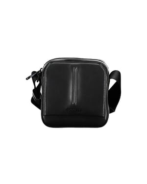 Calvin Klein Zwarte Polyester Schoudertas voor Mannen