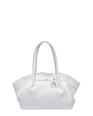 Isabella Rhea Wit Rundleer Tas