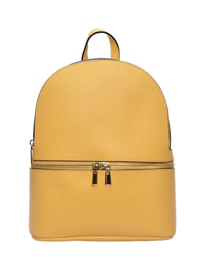 Isabella Rhea Geel Rundleer Tas