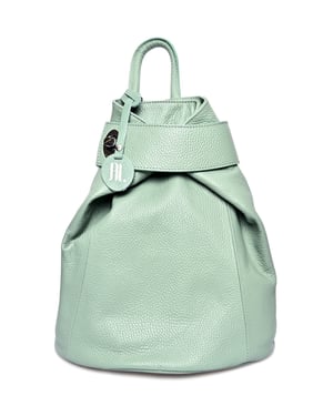 Anna Luchini Groen Rundleer Tas