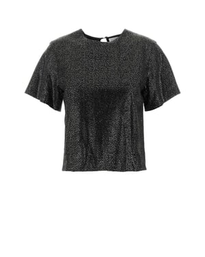 Versierde Viscose T-shirt