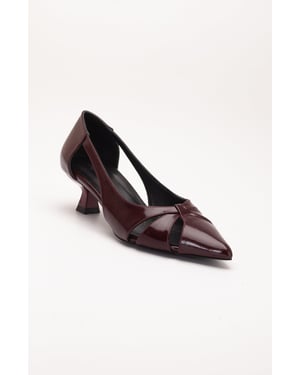 Sidal Kitten Heel Leren Pumps (Dames)