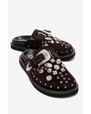 Maril Läder Spänne Sandal