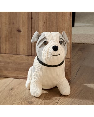 Betsie Dog Waffle Weave Door Stop