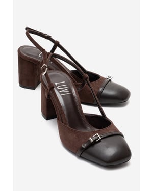 Desia Slingback Pump med rund tå (Dam)