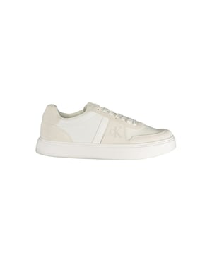 Calvin Klein Bianco Polyester Herr Sneakers